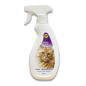 Xịt Tắm Khô Khử Mùi Dưỡng Lông Giữ Ẩm Cho Mèo FAY Groom For Cat 350ml