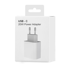 Adapter Củ sạc nhanh 20W USB-C Power Adapter PD 3.0 -  Chuẩn Sock EU ( Chân Tròn )