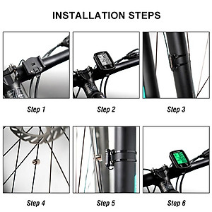 Đồng hồ đo tốc độ xe đạp Kiotool Chính xác chống nước
