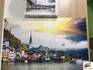 Bộ tranh xếp hình cao cấp 1500 mảnh ghép – Thành Phố Venice, Ý (60x100cm)