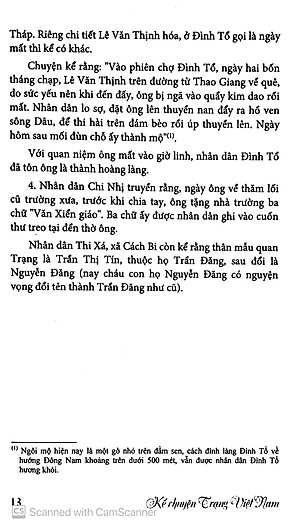 Sách Kể Chuyện Trạng Việt Nam