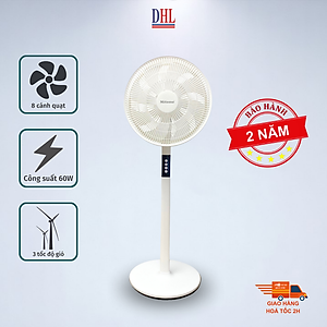 Quạt điện lửng Mitomo FCE-60HEV, công suất 60W mạnh mẽ, động cơ dây đồng - hàng chính hãng bảo hành 2 năm