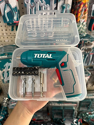 MÁY SIẾT VÍT DÙNG PIN 4V TOTAL TSDLI0442 - HÀNG CHÍNH HÃNG