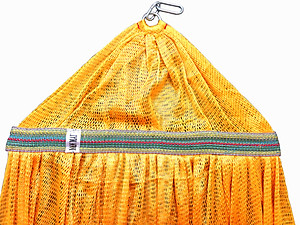 Võng lưới số 9, căng kim dày BAN MAI, khổ rộng, cán thép 50 ( Giao màu ngẫu nhiên )