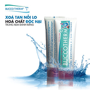 Kem đánh răng hữu cơ trẻ em vị trái cây Buccotherm (dành cho bé từ 3 tuổi) - 50ml