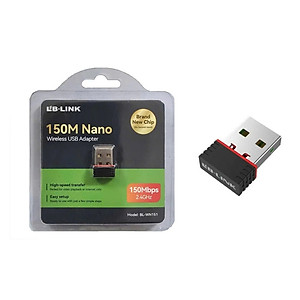 USB Thu Wifi LB-LINK BL-WN151 Nano - Hàng chính hãng 
