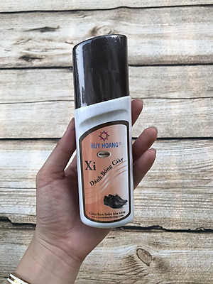 Xi nước đánh bóng Huy Hoàng màu đen, nâu, vàng bò, trắng, không màu HT9129-30-31-32-33