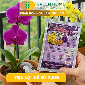 Phân Bón Lan Greenhome, 1 Tép, Túi Lưới, Tan Chậm, Không Mùi Hôi, Dưỡng Lan Ra Rễ, Xanh Tốt, Dùng Tốt Cho Sen Đá, Kiểng