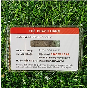 Phần Mềm Diệt Virus BKAV Profressional 1 PC 12 Tháng - Hàng Chính Hãng