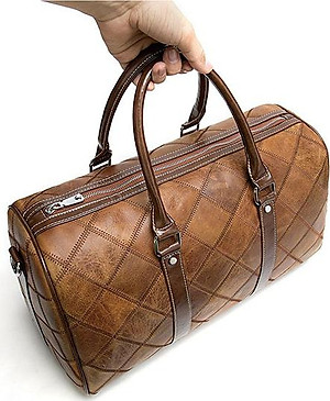 Túi trống Túi du lịch chuẩn da bò BHM8883 Bền bỉ không bong tróc