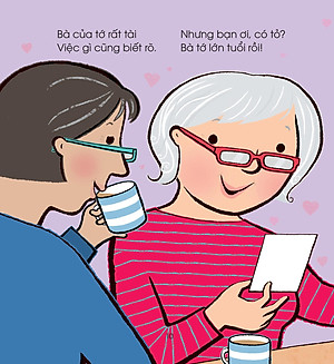 Sách Cả Nhà Thương Nhau - Vòng Tay Bà Âu Yếm