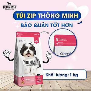(1KG/2.4KG) Dog Mania - Thức ăn hạt CHO CHÓ NHỎ nhập khẩu HÀN QUỐC