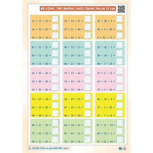 Để Giỏi Toán Con Phải Giỏi Tính 1 - Dành cho học sinh lớp 1 (1 cuốn) - Bản Quyền