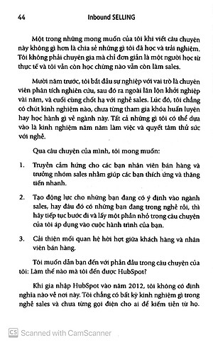 Sách Inbound Selling - Thay Đổi Phương Thức Bán Hàng Theo Mô Hình Inbound