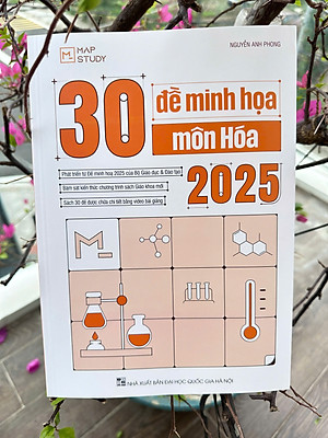 Sách - 30 đề minh họa môn Hóa 2025
