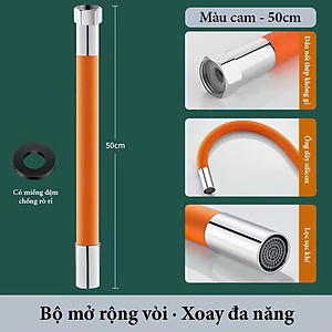 Ống Nối Dài Vòi Nước Silicone Mở Rộng – Ống Nước Linh Hoạt, Dễ Dàng Sử Dụng, Bền Bỉ - HÀNG CHÍNH HÃNG MINIIN