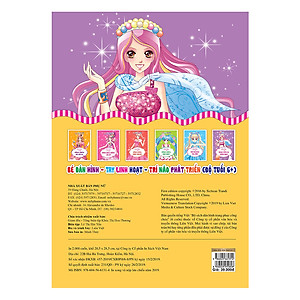 Sách Dán Hình Trang Phục Công Chúa - Nàng Tiên Cá Lãng Mạn