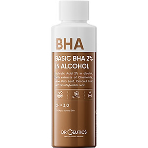 Dung dịch tẩy tế bào chết DrCeutics Basic BHA 2% In Alcohol  (100ml/200ml) - Hàng chính hãng