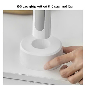 Vợt muỗi kiêm đèn bắt muỗi cao cấp 2 trong 1 tự động thông minh pin 1200mAh sạc 1 lần dùng đến 25 ngày - Hàng chính hãng