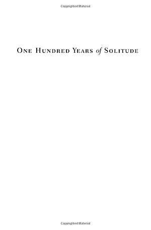 Sách One Hundred Years of Solitude (P.S.)
