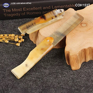 Lược Sừng Gấp Gọn - Loại Bỏ Túi Dành Cho Nam Thuận tiện Dễ sử dụng Tạo kiểu tóc - COH153T