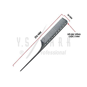 Lược chải hóa chất Nhật Bản YS PARK đuôi nhọn chịu nhiệt cao cấp YS-101 hàng chính hãng