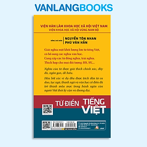 Từ Điển Tiếng Việt (Khổ Nhỏ) -  Vanlangbooks