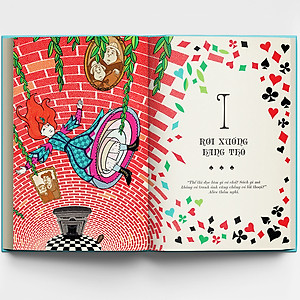 Sách Alice ở xứ sở diệu kì và Alice ở xứ sở trong gương (Bìa cứng)