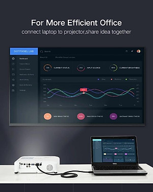 Ugreen UG10111HD104TK 15M màu Đen Cáp tín hiệu HDMI chuẩn 1.4 hỗ trợ phân giải 4K * 2K - HÀNG CHÍNH HÃNG