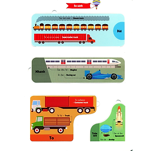 Sách Lift-The-Flap-Lật Mở Khám Phá - First 100 Trucks And Things That Go - 100 Từ Đầu Tiên Về Các Phương Tiện Giao Thông