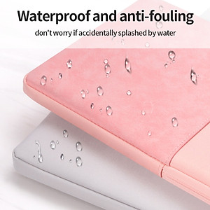 Túi chống sốc dành cho ipad cho macbook laptop surface da lộn chống nước lót lông siêu dày - Hàng chính hãng