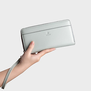 Ví Yuumy ( Thời trang nữ kiểu cầm tay dáng dài - Ví da Seasand YV62 )