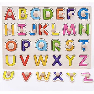 Bảng núm gỗ nhiều chủ đề, bảng ghép hình núm gỗ động vật, chữ cái, số giáo dục sớm phát triển trí thông minh