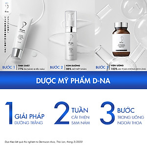 Viên uống sáng da glutathione D-na Whitening Supplement (60 Viên)