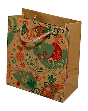 TÚI KRAFT KN201 - 18X16 X8 CM - NGẪU NHIÊN