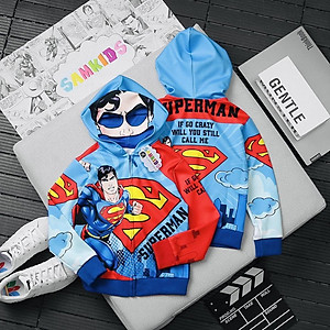 Áo khoác siêu nhân bé trai batman MS100283