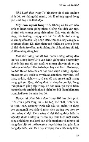 The Leader In Me - Nhà Lãnh Đạo Trong Tôi