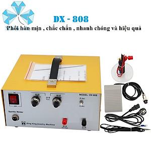 Máy hàn điện 80A - Vàng  ( Model : DX - 808 )  Chuyên dụng cho hàn nữ trang, điện tử, điện thoại, thiết bị khác.