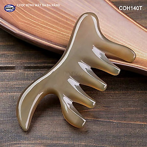 Lược sừng đa năng thần thánh (Size: M - 11cm) Mát xa làm đẹp.