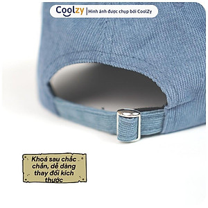 Mũ lưỡi trai nhung nam nữ, nón lưỡi trai thêu chữ M phong cách Ulzzang form unisex - M