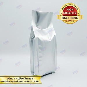 Túi 4 biên bạc 11x31 đựng 500gr cà phê 