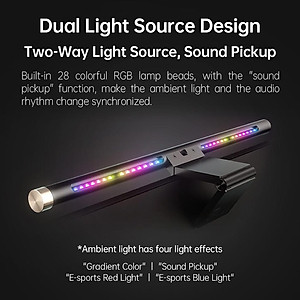 Đèn treo màn hình máy tính Lymax G1 Xiaomi Youpin đầy màu sắc độ phân giải cao bảo vệ mắt cho máy tính/ PC