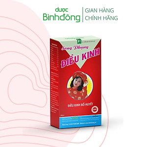 Song Phụng Điều Kinh Dược Bình Đông Chai 280ml - Bổ huyết, Điều hòa kinh nguyệt, Giảm đau bụng kinh