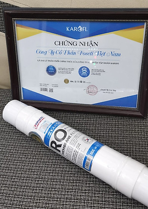 Combo 10 Lõi lọc Karofi - Đúc Nguyên Khối SMAX Hiệu Suất Cao HP 6.2 - Màng RO 100GDP Hàn Quốc - Alkaline - Hydrogen - Hàng Chính Hãng