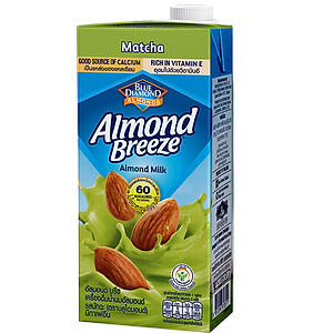 Sữa Hạt Hạnh Nhân ALMOND BREEZE vị Matcha Hộp 946ml