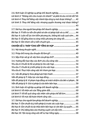 Pháp chế doanh nghiệp - Những câu chuyện nghề - Hướng dẫn - Bình luận - Bài học (Tập 1)