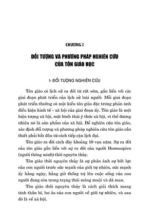 Giáo trình tôn giáo (bản in 2024)