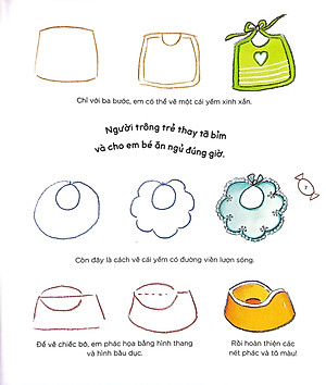 Sách Học Vẽ Bằng Hình Cơ Bản 3 - 100 Mẫu Vẽ Nghề Nghiệp