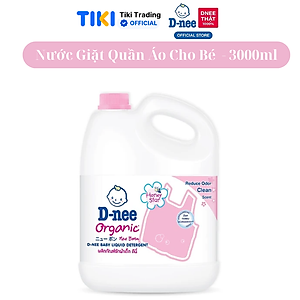 Nước Giặt Quần Áo Cho Bé D-nee - Chai 3000ml (Hồng)