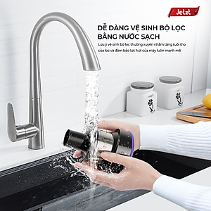 Máy hút bụi cầm tay đa năng 4in1 JETZT X12, lực hút 21000PA, hàng chính hãng